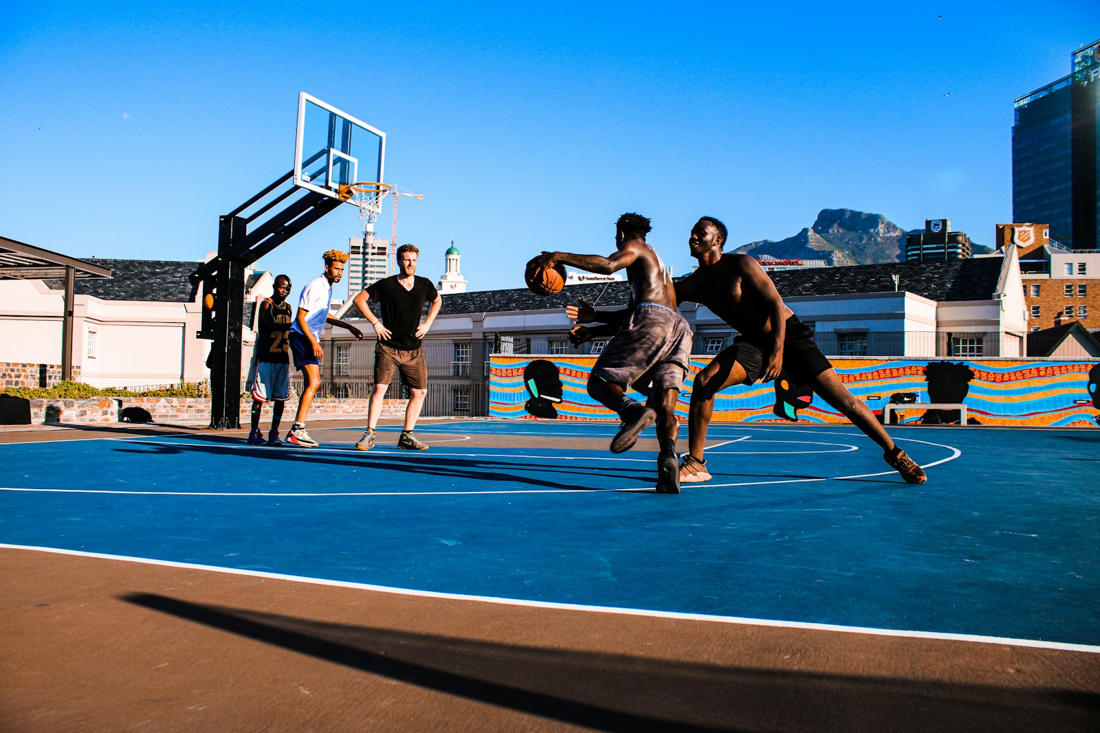 Partido de baloncesto